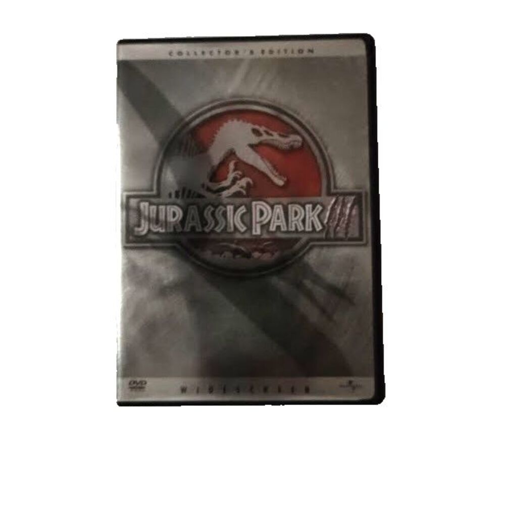 Jurassic Park III DVD Movie Collectors Edition 2001 Science Fiction Thriller